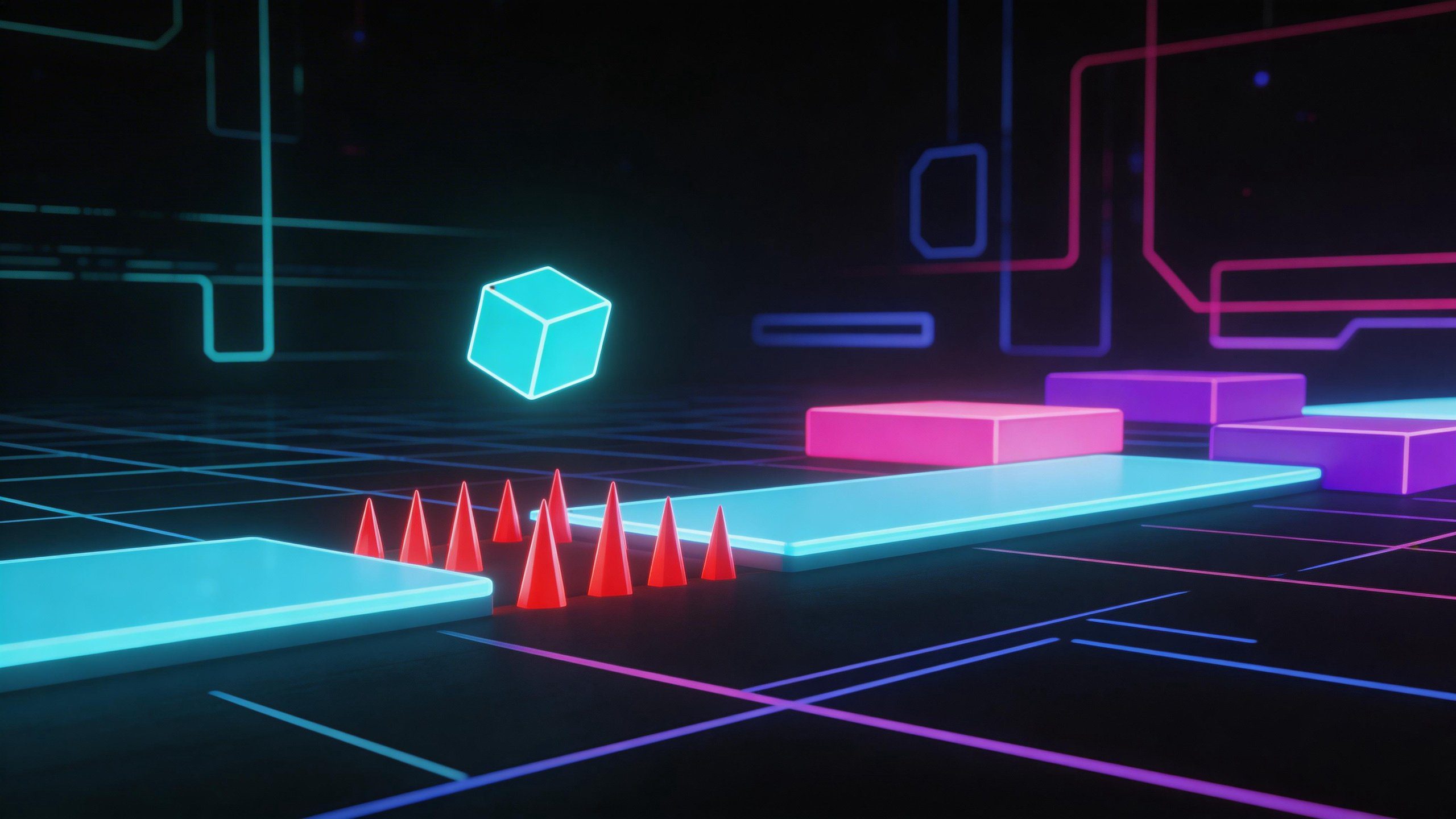 Geometry Lite gameplay